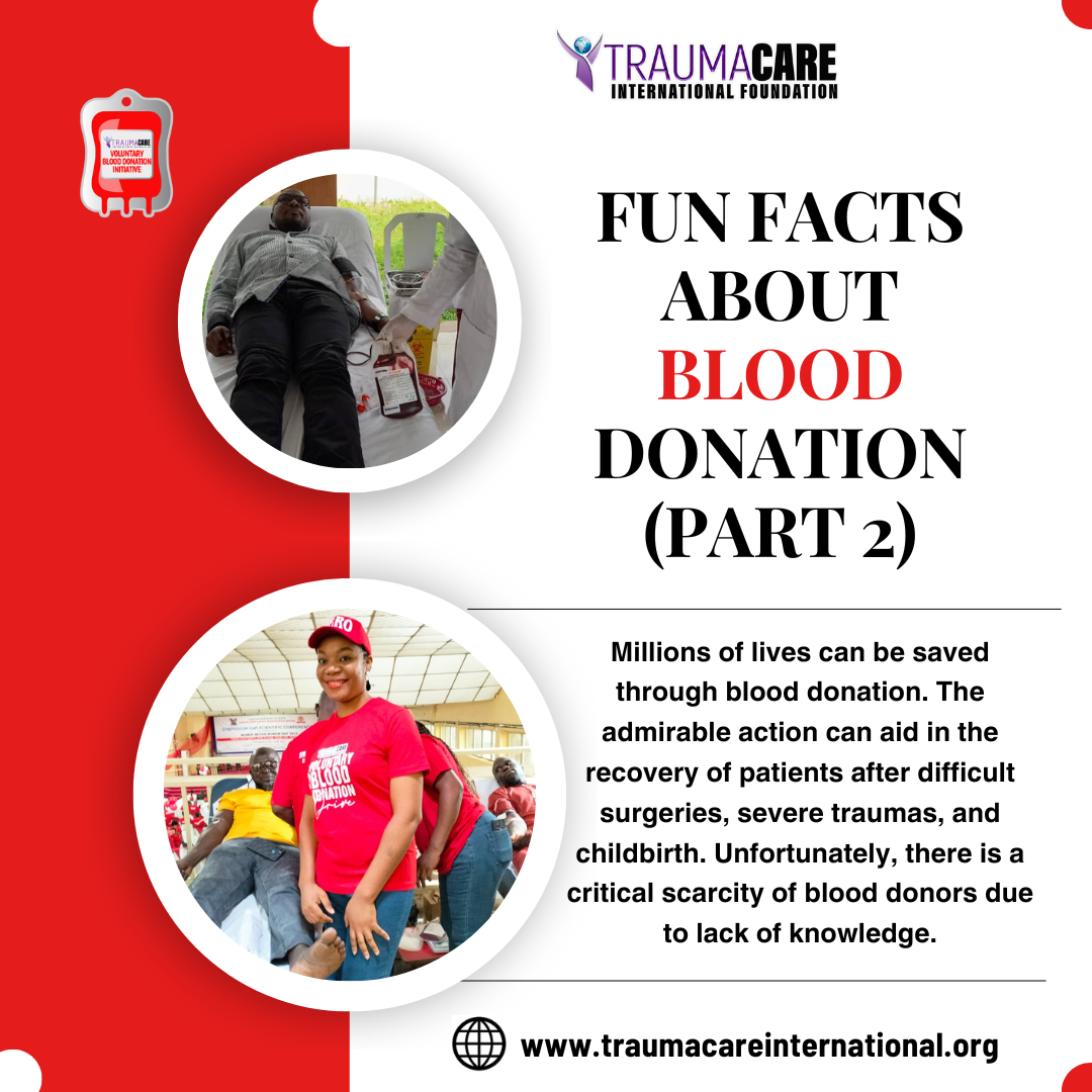 FUN FACTS ABOUT BLOOD DONATION (PART 2)